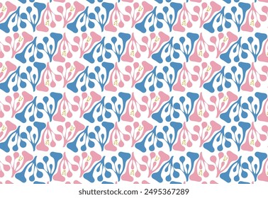 Chic and simple floral patterns for stationery, gift wraps

