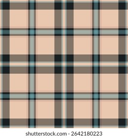 Chic tartan pattern, perfect for fashion, home textiles, and upscale accessories. Seamless design with luxurious texture and timeless style.