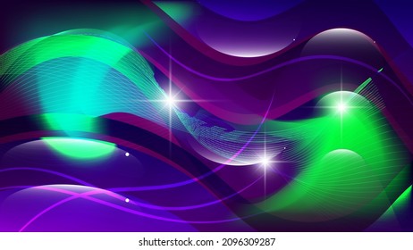 Chic turquoise purple abstract background. A beautiful illustration for interior decoration, corporate designs, blogs, postcards, posters and your other projects.