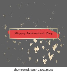 chic valentine's day banner template for social media or stationery design