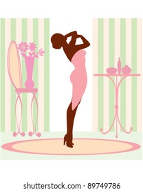 Chic woman in style