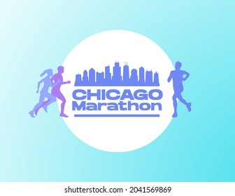 Chicago city Marathon yearly event