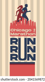 Jährliche Veranstaltung in Chicago City Marathon