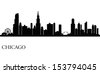 chicago skyline silhouette