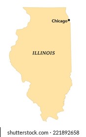 Chicago, Illinois Locate Map