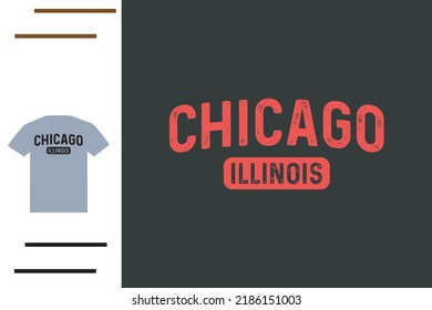 Chicago lover t shirt design