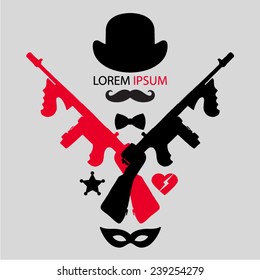 Chicago mafia logo