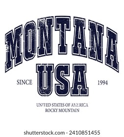 Chicago montana usa Stadt Vielfalt Schrift-Slogan Textil-T-Shirt