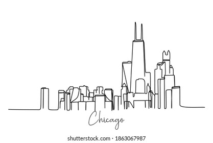 1,550 Chicago skyline graphic Images, Stock Photos & Vectors | Shutterstock