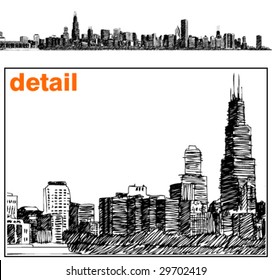 Chicago Skyline Illustration