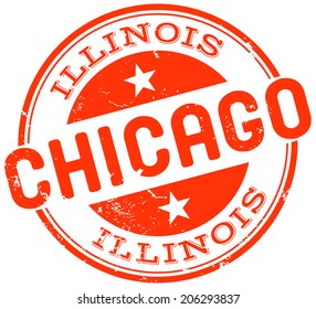 chicago stamp