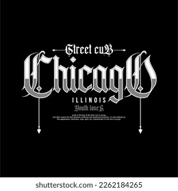 chicago street club simple vintage fashion