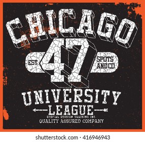 chicago t-shirt graphic
