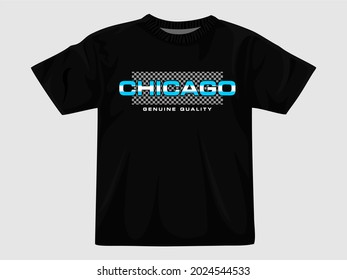 Colección de diseño de camisetas vectoriales de Chicago