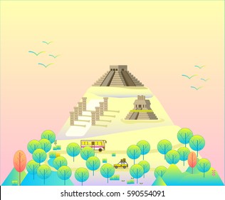 Chicen Itza mayan south east Mexico 