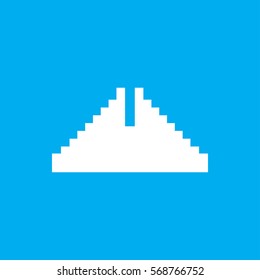 Chichen Itza icon illustration isolated vector sign symbol
