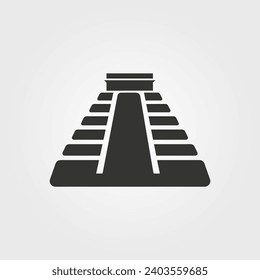 Chichen Itza icon - Simple Vector Illustration