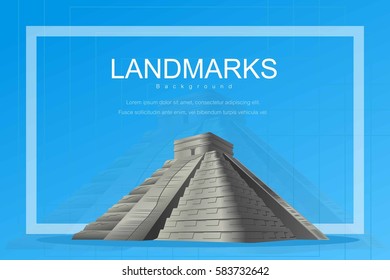Chichen Itza  wonders of Mexico.