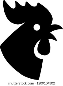 chiciken silhouette, chicken head  silhouette,chicken vektor