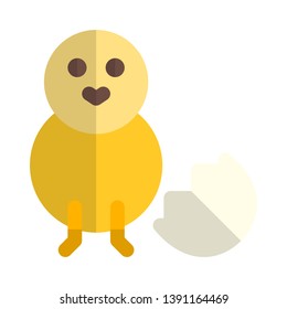 chick born while cracking eggs, easter tradition