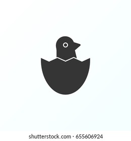 Chick icon illustration isolated vector sign symbol