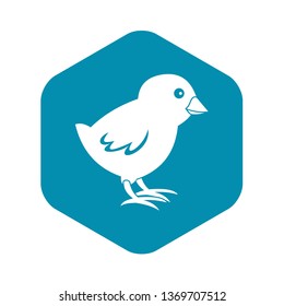 Chick icon. Simple illustration of chick vector icon for web