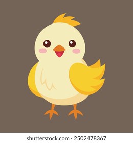 Chick illustration for your design, cartoon, art,