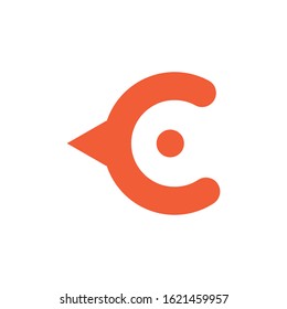 Chick for Letter C Logo