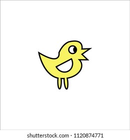 chick yellow icon