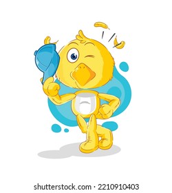 the chick young boy character cartoon