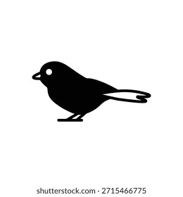 Chickadee Small Bird Füllsymbol: Natur und Tierwelt