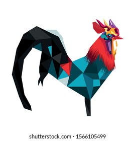 chicken art illustration, original art drawn by hand
