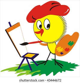 Chicken artist