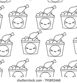 Chicken background design