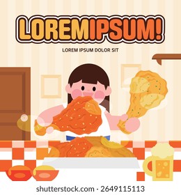 Chicken is the best on a lucky day in midsummer! Stay healthy in the summer