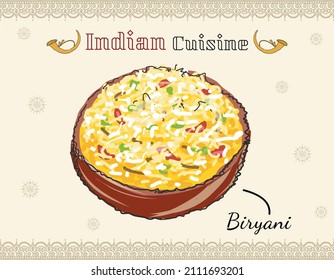 Chicken Biryani the authentic Indian Rice cuisine. Chicken Biryani, Kerala dum chicken biryani.