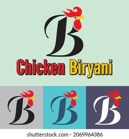 Chicken Biryani Logo Vector Illustration - Business Logo - Street Food