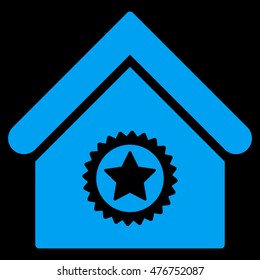 Chicken Cafe icon. Vector style is flat iconic symbol, gray color, white background.