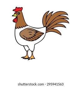 chicken cartoon