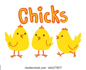 Chicken Cartoon Set