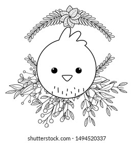 Chicken cartoon vector design vector illustration