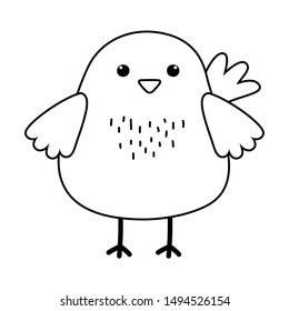 Chicken cartoon vector design vector illustration