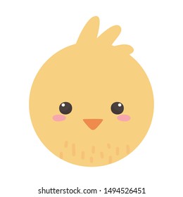 Chicken cartoon vector design vector illustration
