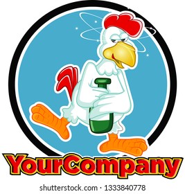 chicken character / mascot vector
