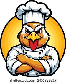 Chicken Chef Logo  for out restaurant logo mascot