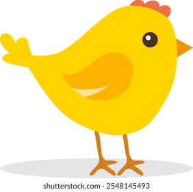 Chicken, chick icon isolated on white background. Vector illustration. Vector.