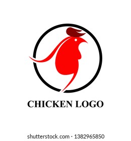 chicken cock rooster head logo design inspiration