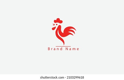 Chicken Cock vector logo design
