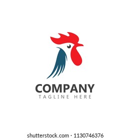 Chicken Company Logo Vector Template Design Illustration