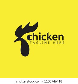 Chicken Company Logo Vector Template Design Illustration